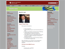 Tablet Screenshot of bioinformatics.iusb.edu