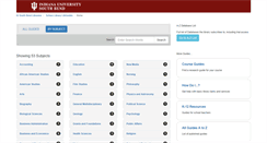 Desktop Screenshot of libguides.iusb.edu